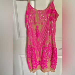 Lucky in the sky Hoco dress